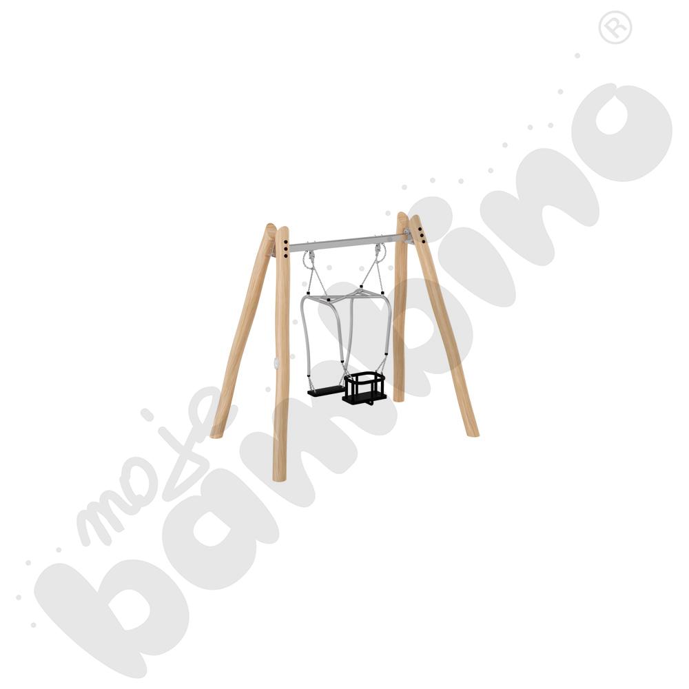 Robinio - huśtawka z zawiesiem rodzic-dziecko 