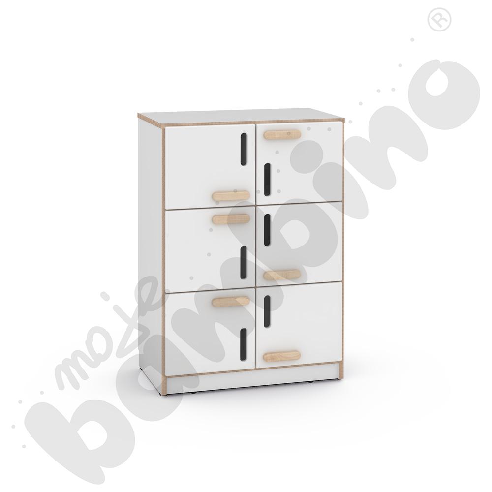 Średnia szafka NEA z 6 przegrodami