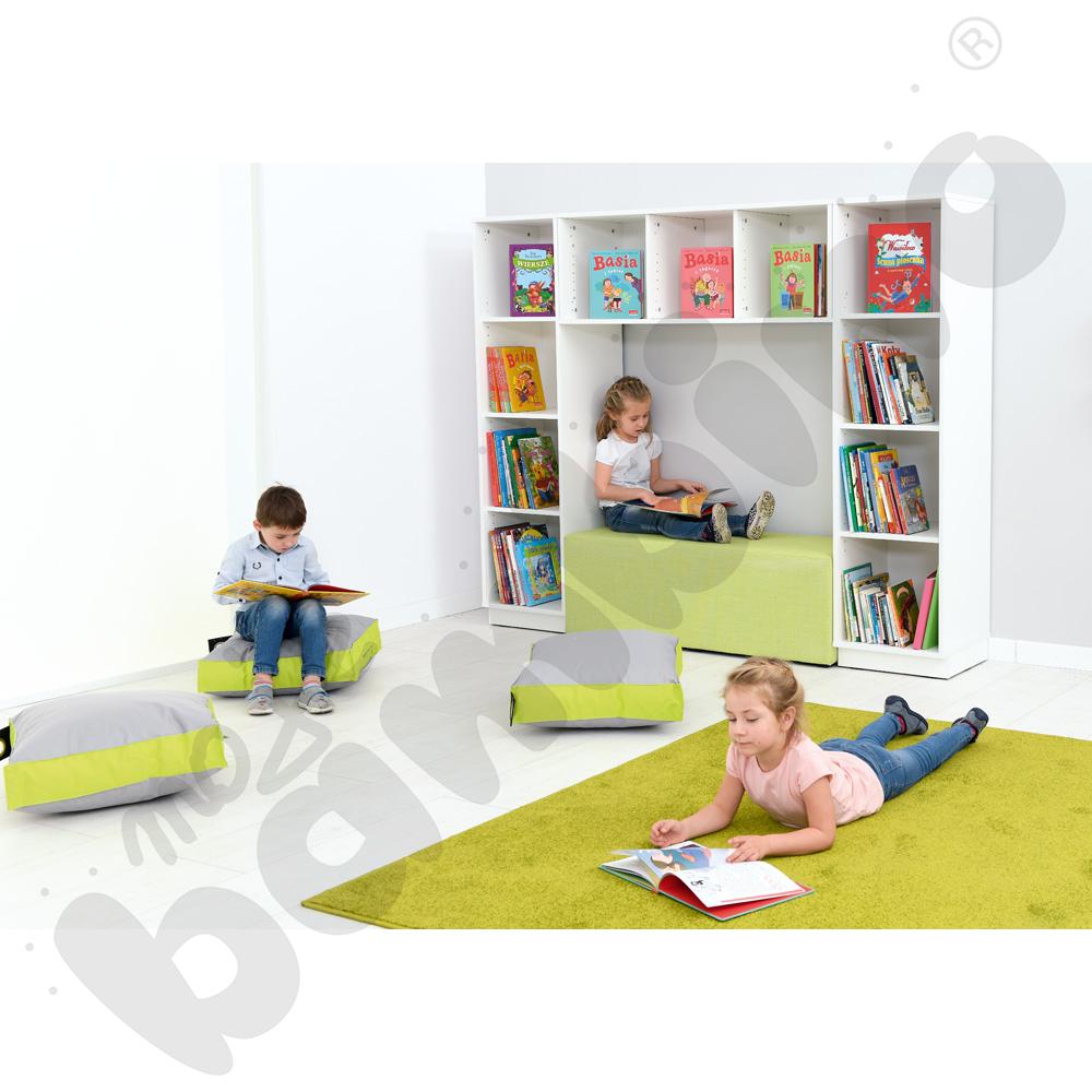 Quadro - kącik czytelniczy, biały