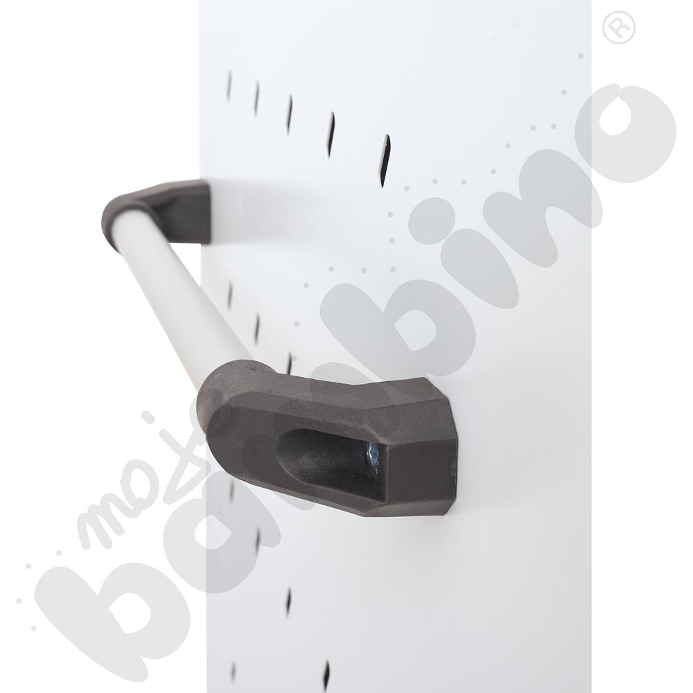 Wózek na 20 laptopów, drzwi jasnoszare