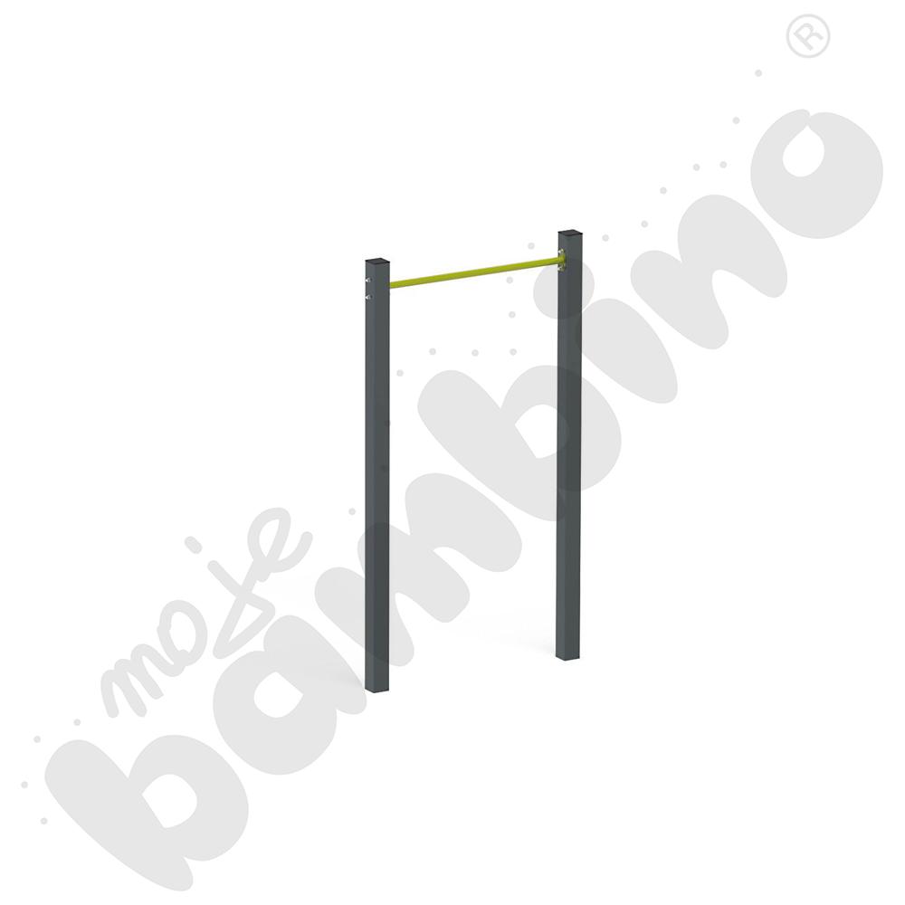 Street workout drążek wysoki Lime