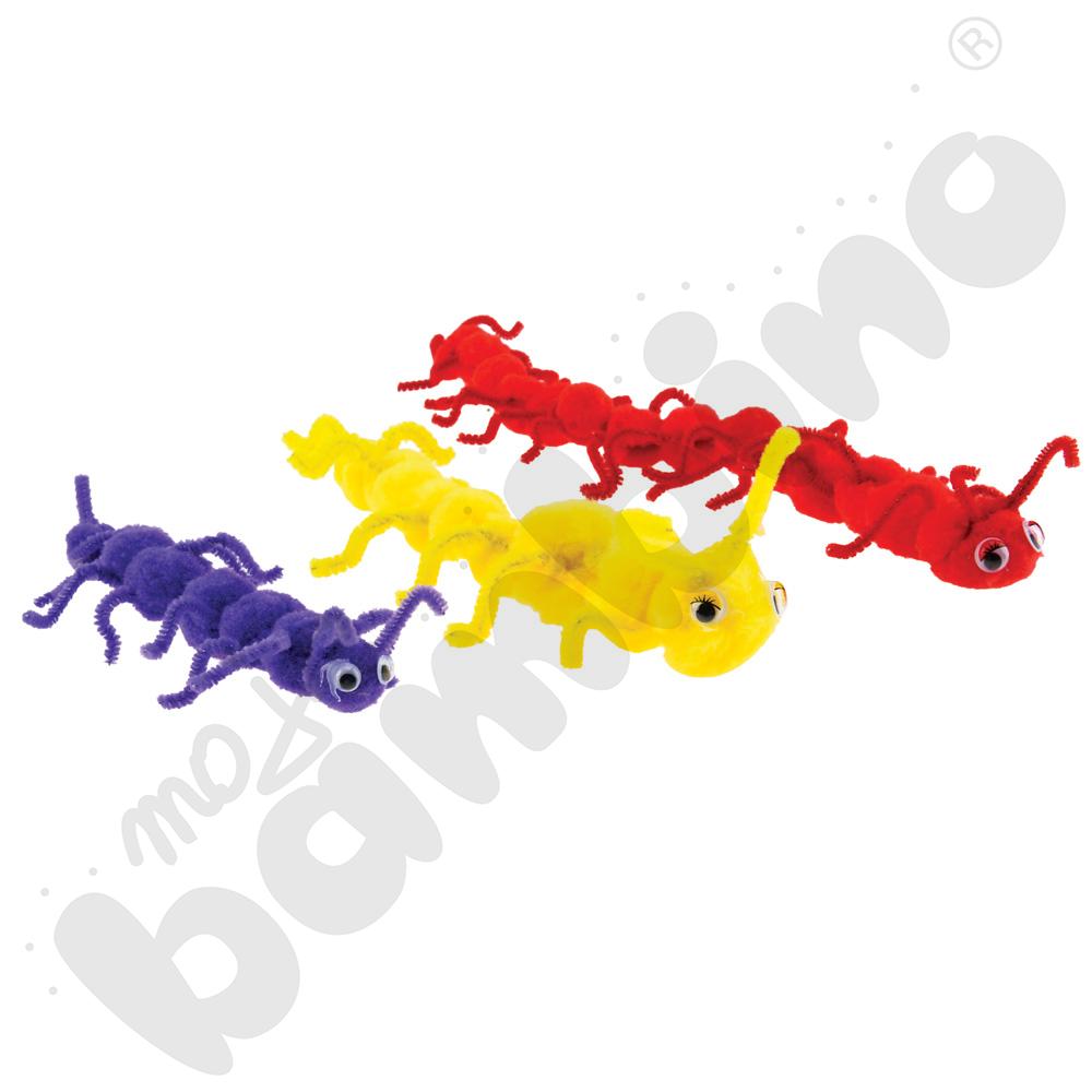 Zestaw pomponów żółtych