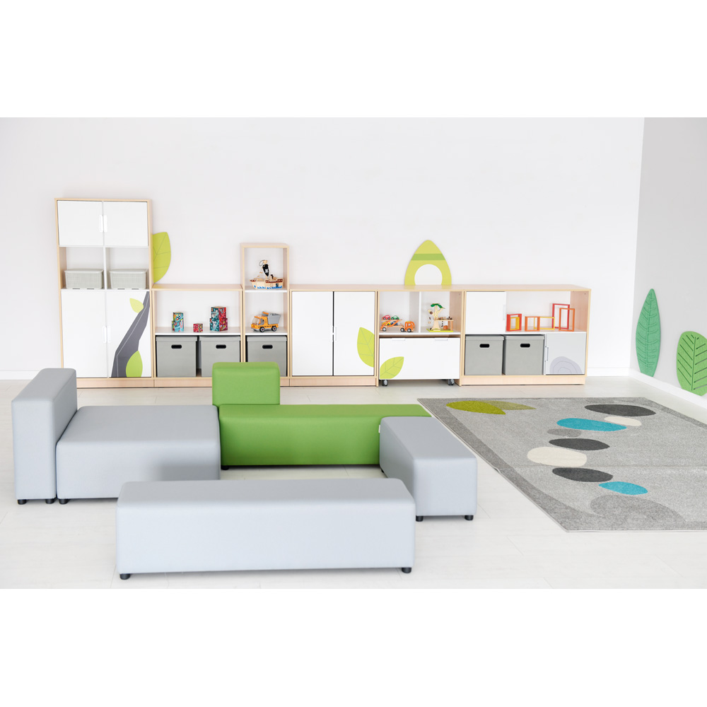 Quadro - zostava Flóra 90 st., tiché zatváranie, korpus javor