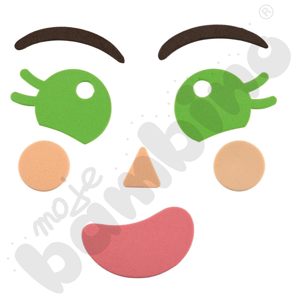 Naklejki piankowe - ułóż emocje