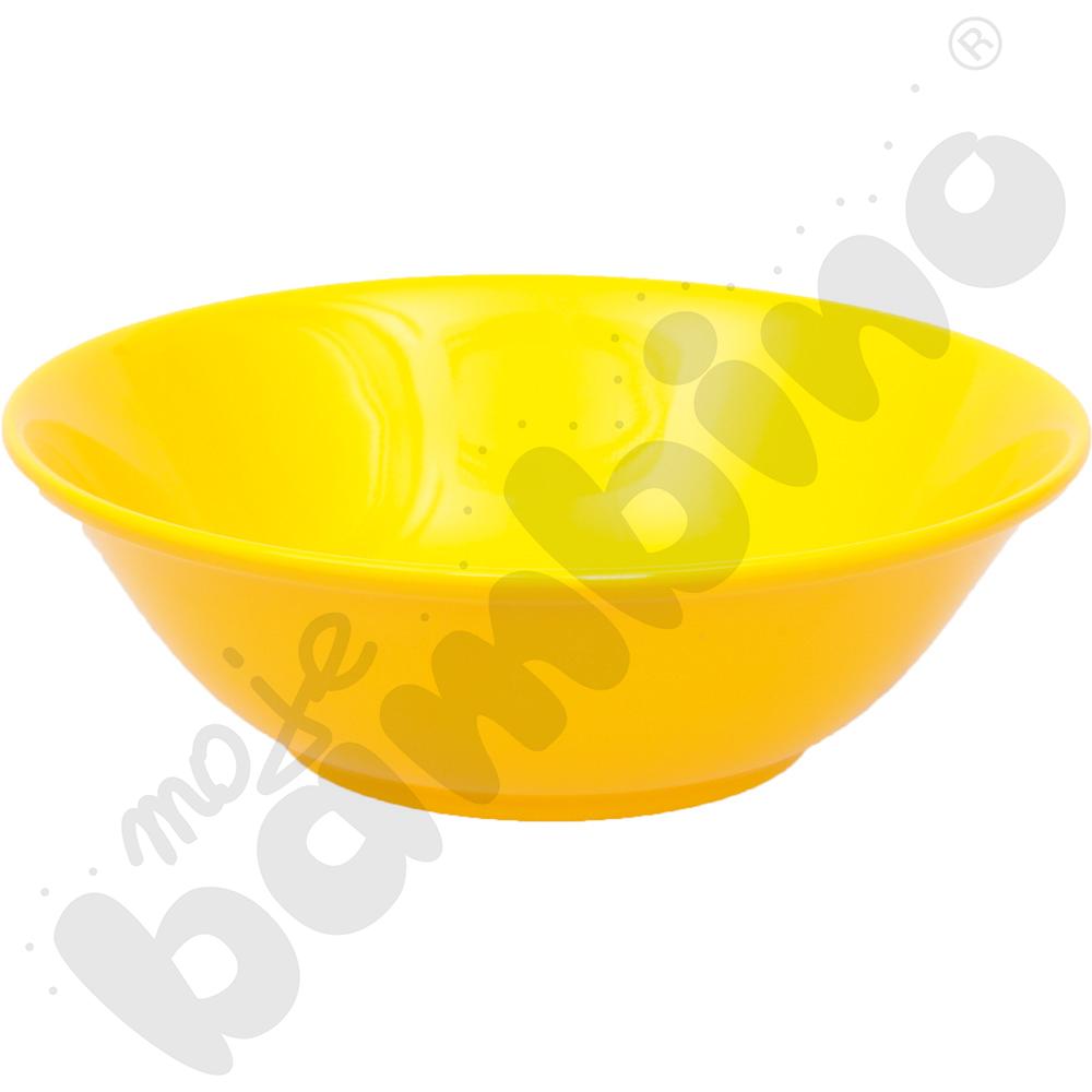 Miska 25,5 cm - żółta