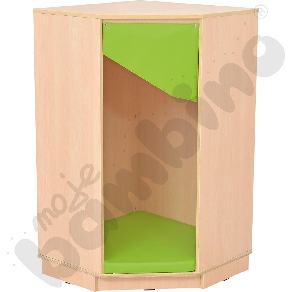   Quadro - kącik wypoczynkowy rogowy, klon jasny - PU  