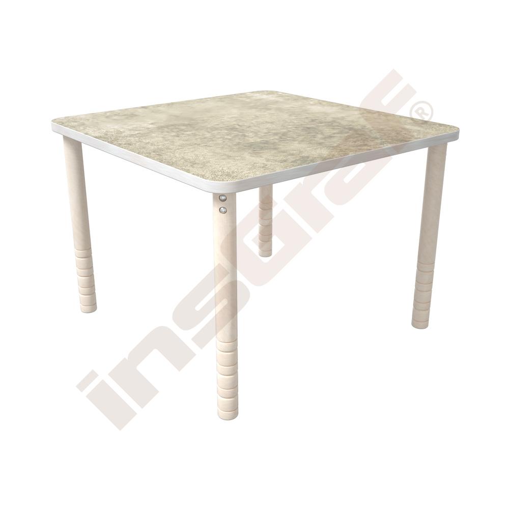 
Flüstertischplatte PLUS, 80 x 80 - hellbeige

