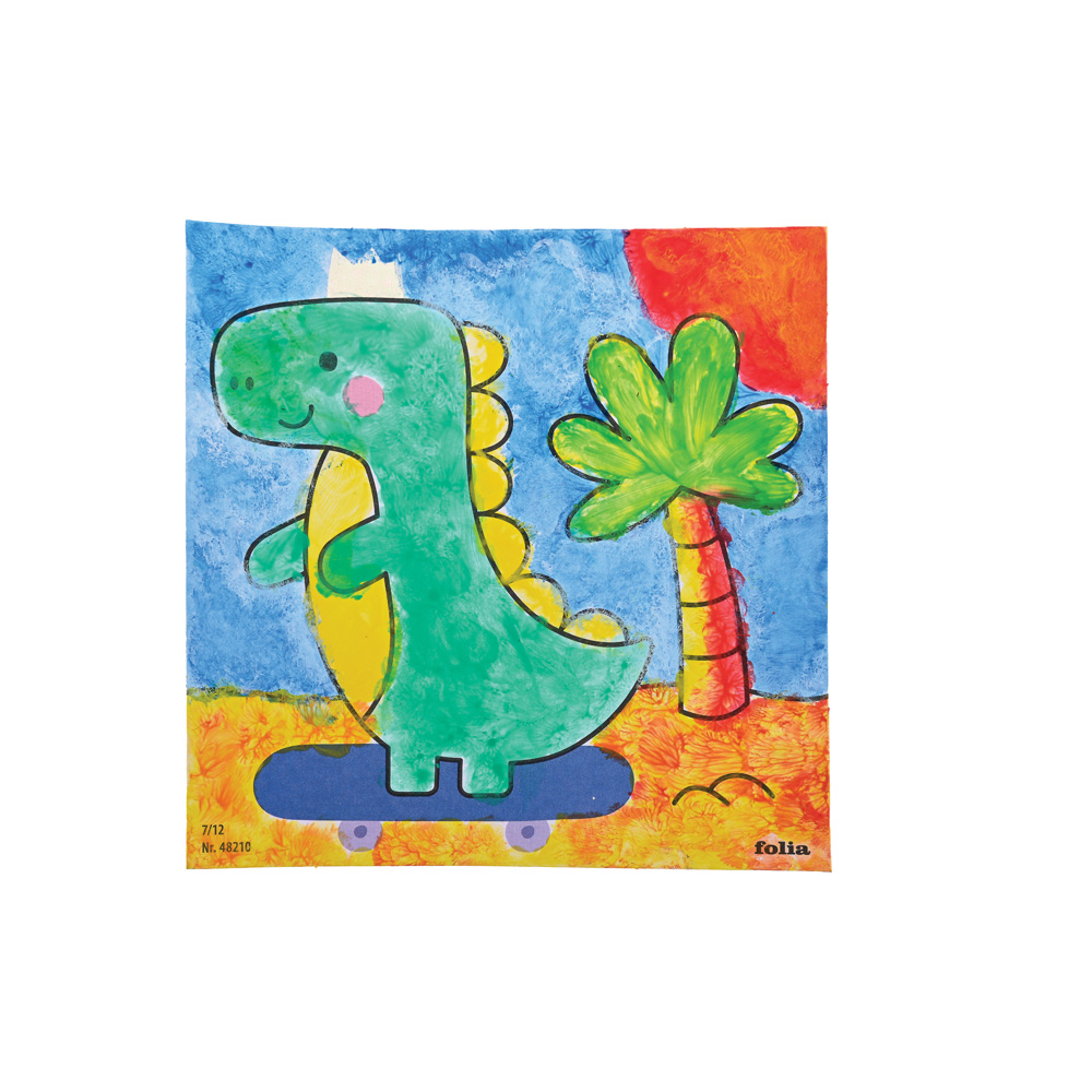 Prstové farby - safari