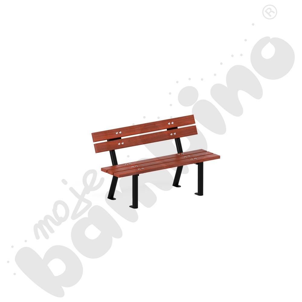 Ławka dziecięca Gapcio, mahoń