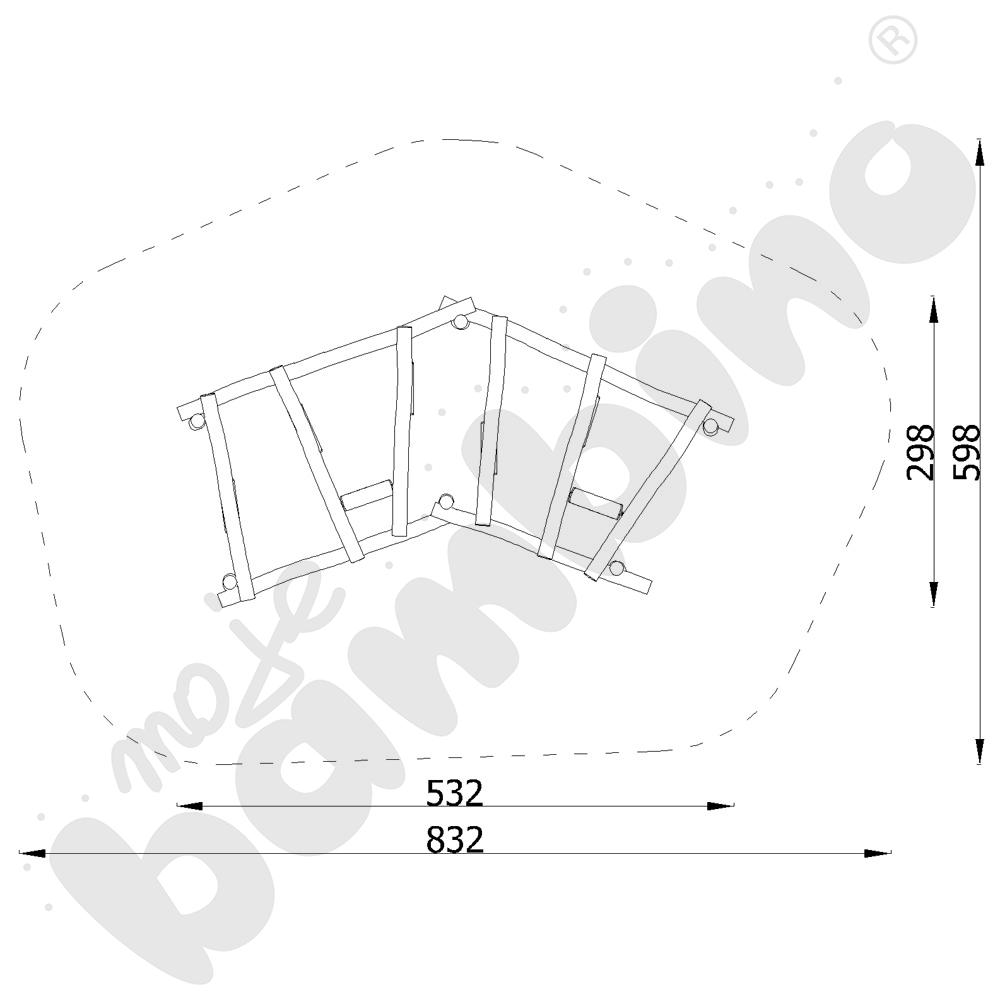 Zestaw huśtawek Robinio
