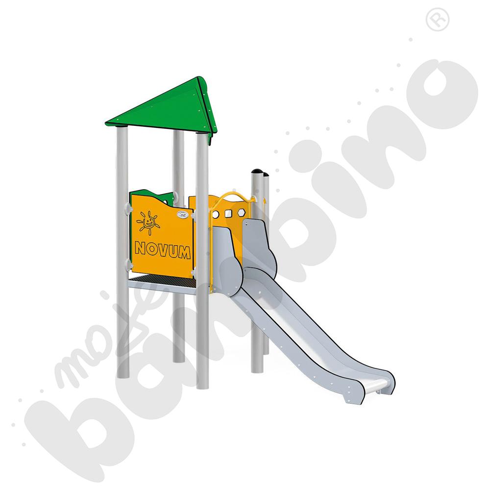 Orbis - wieża 2, metalowe słupy