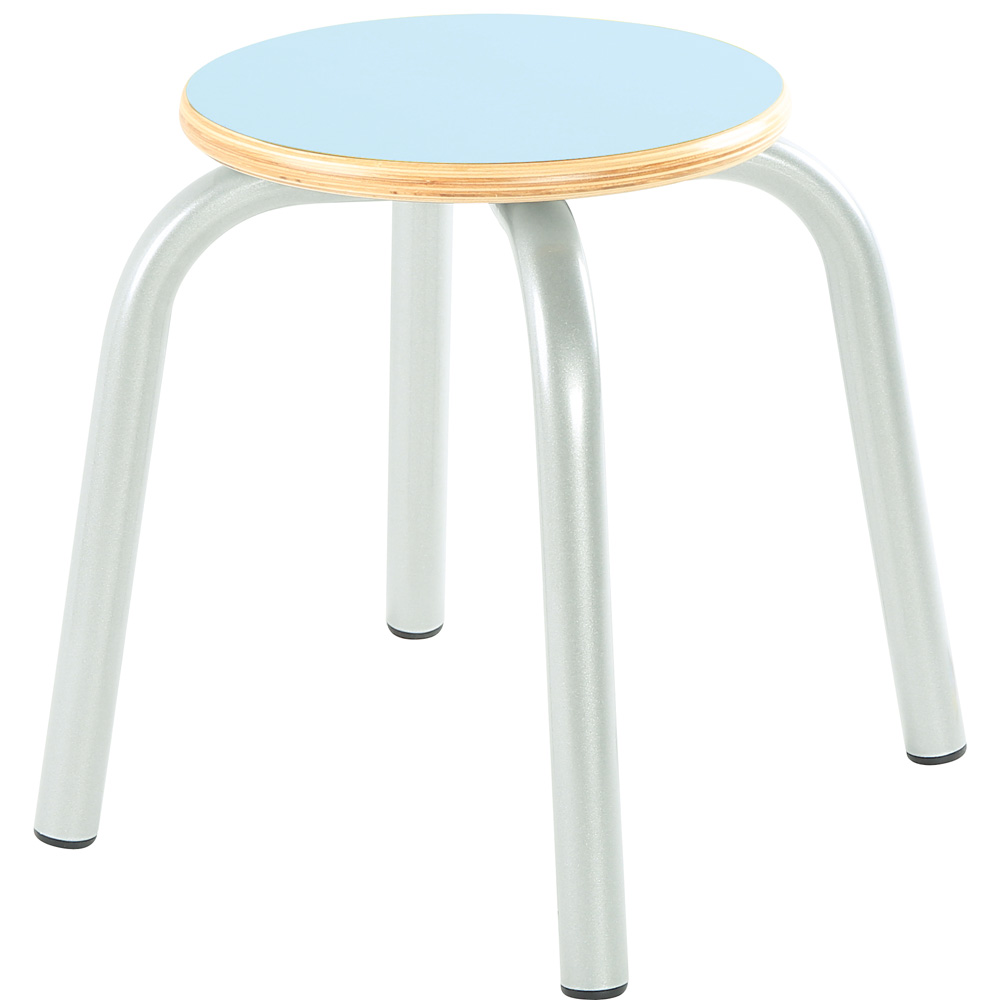 Taburetka Flexi Flexi veľ. 3, výška 35 cm - k stolom 59 cm - modrá