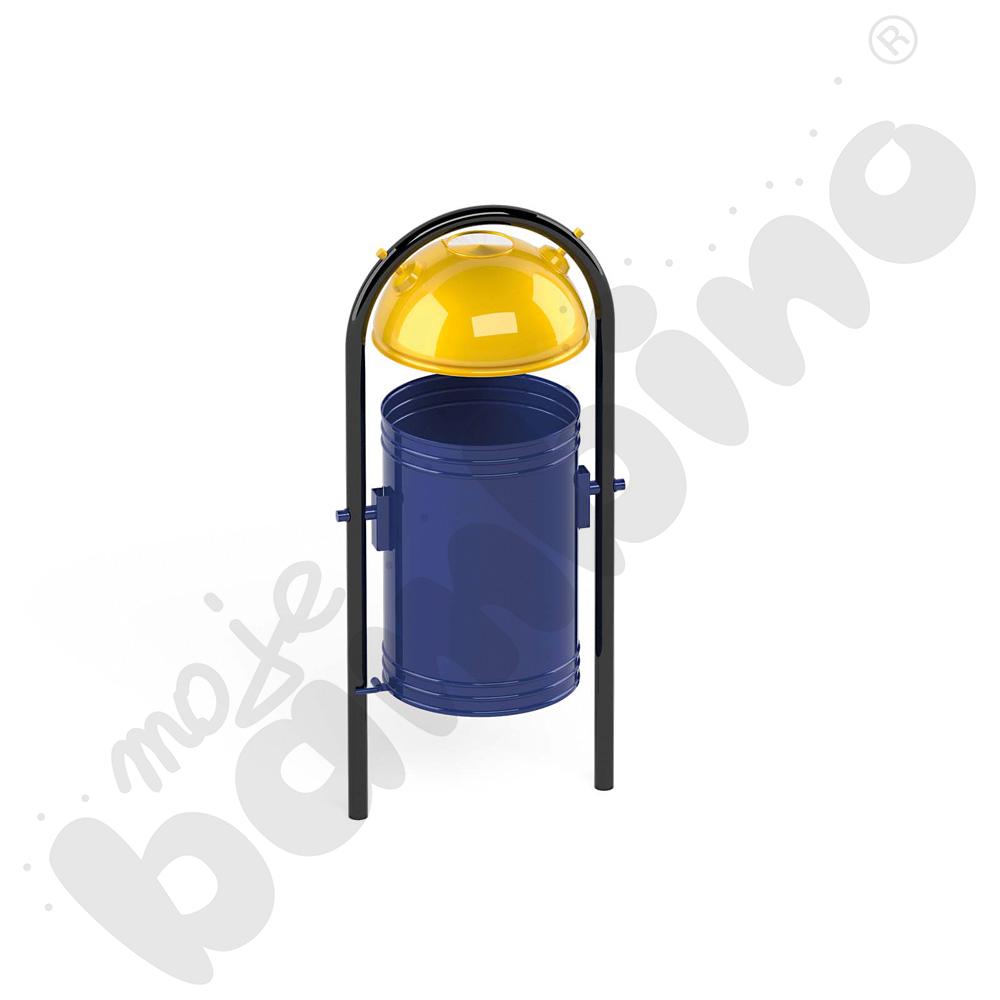 Kosz na śmieci z daszkiem