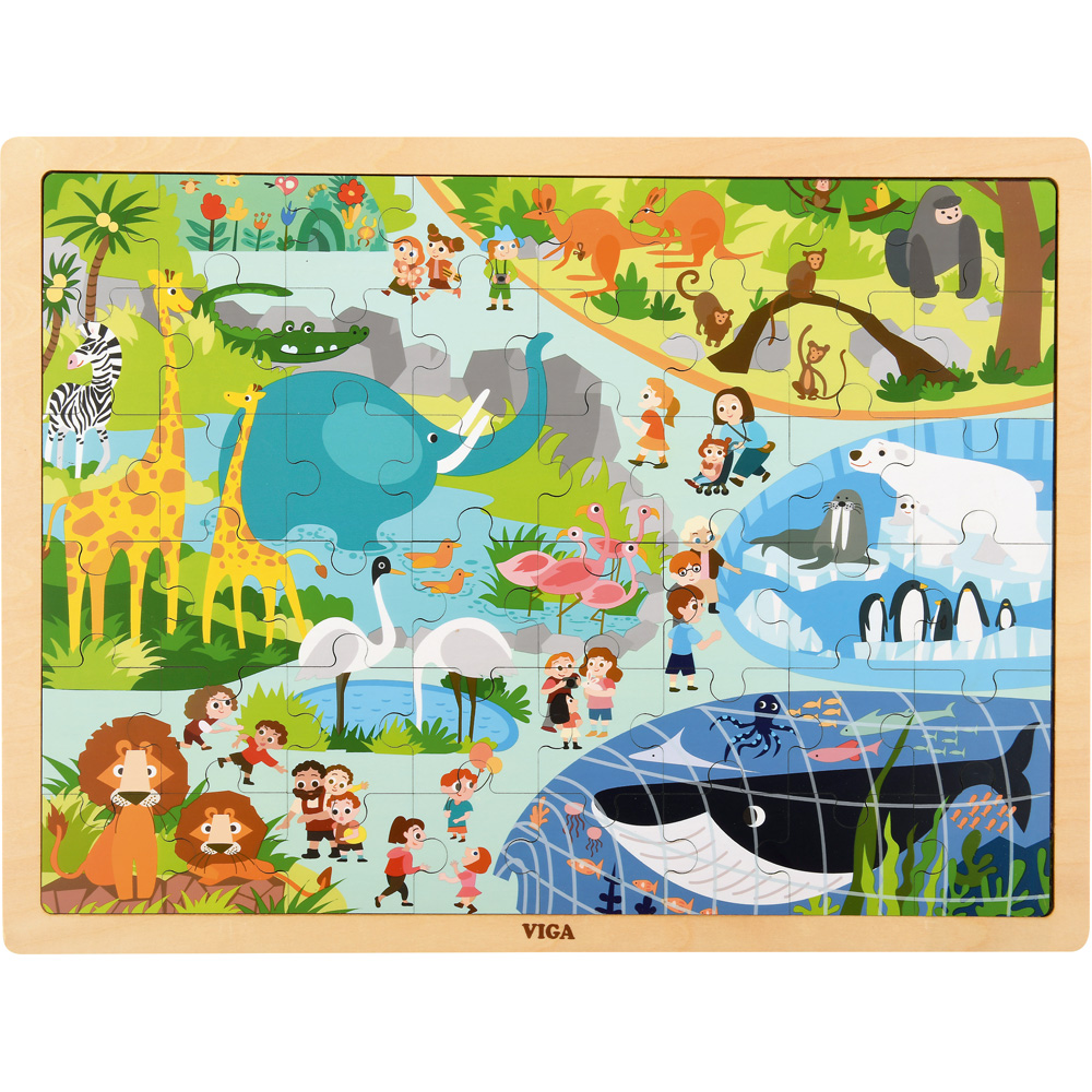 Puzzle Zoo, 48 dielov