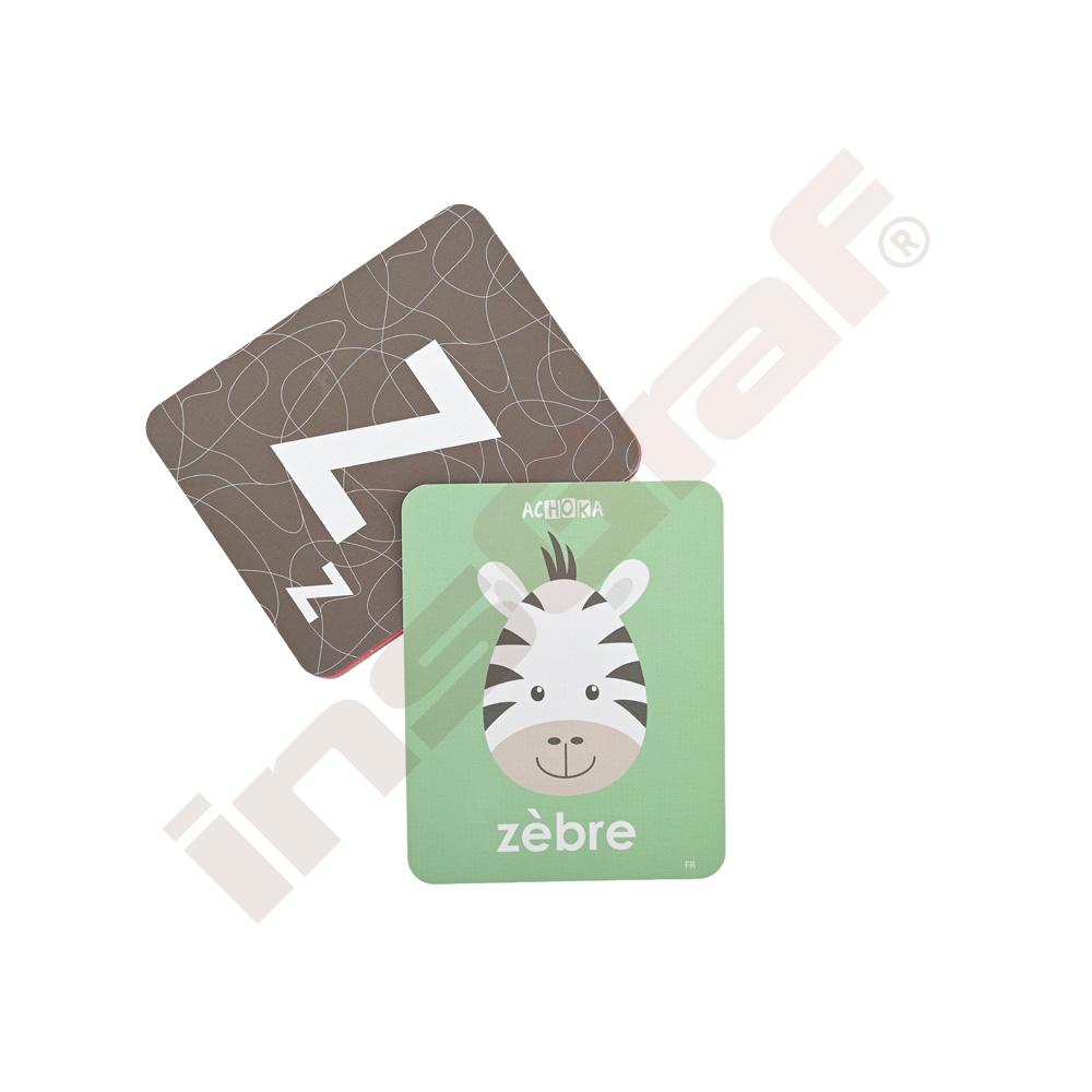 LOGI miniBot - abeceda - francouzská verze