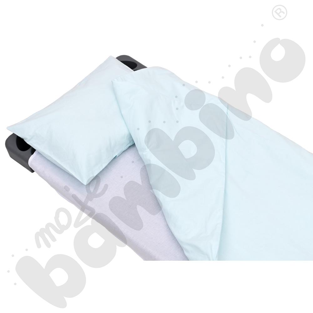 Komplet pościeli z wypełnieniem - miętowej