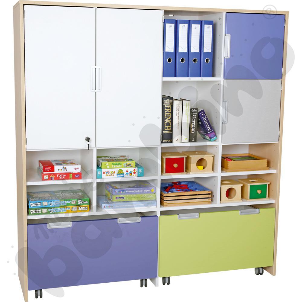 Quadro - zestaw 40, 90 st., skrzynia klon jasny 