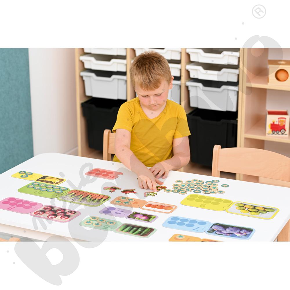 Policz i uzupełnij od 1 do 10