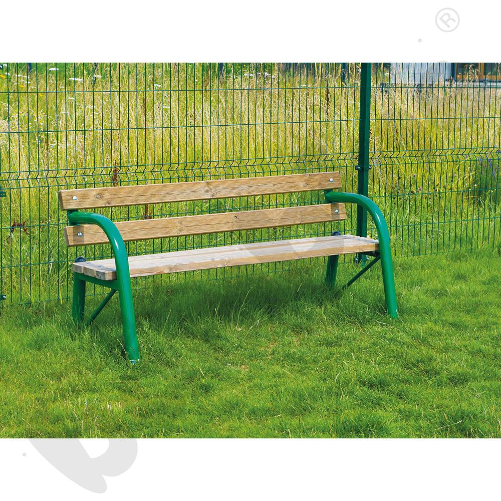 Ławka z rur przenośna