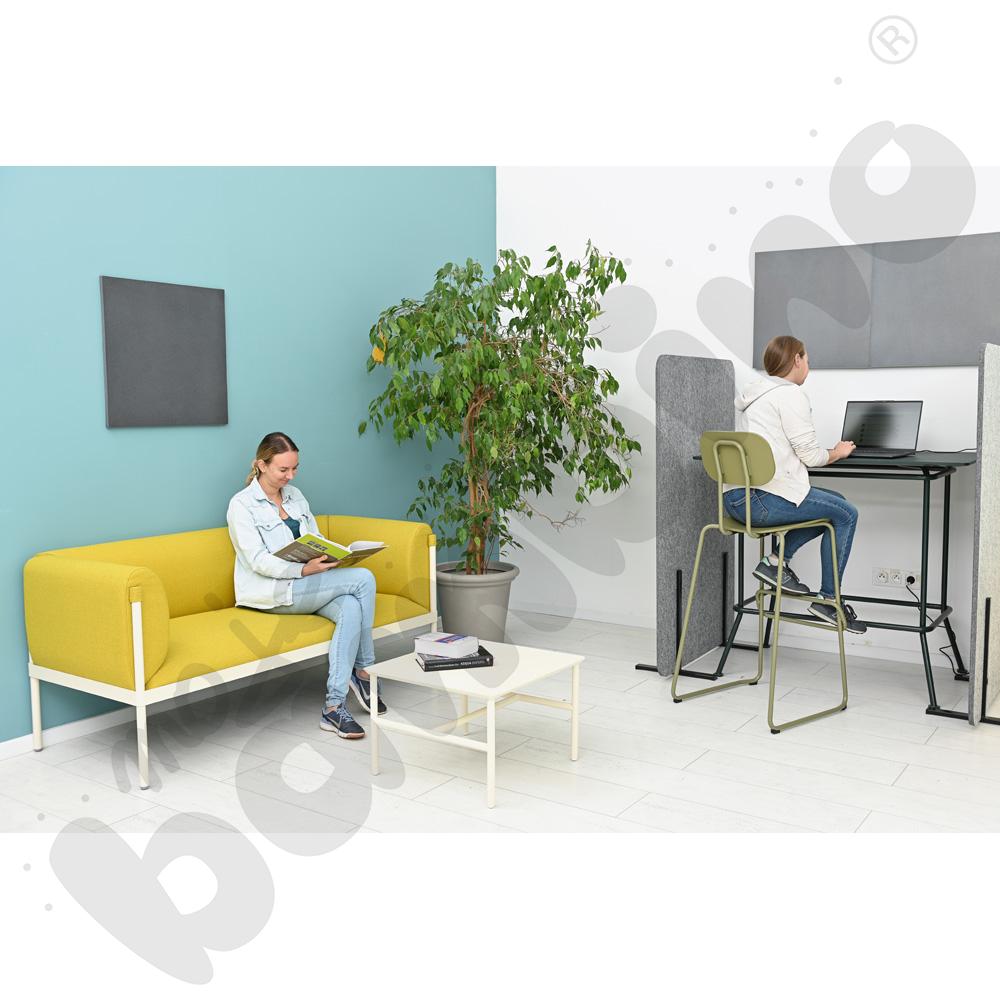 Stół wysoki New School ciemnozielony