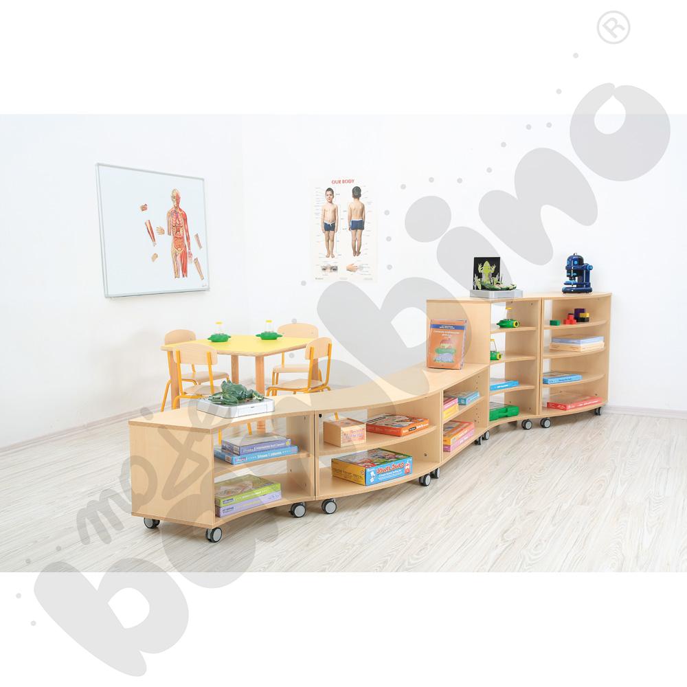 Szafka Flexi M 1/8 kołana kółkach