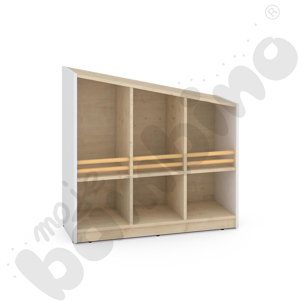 Szafka niska FLO lewa biała