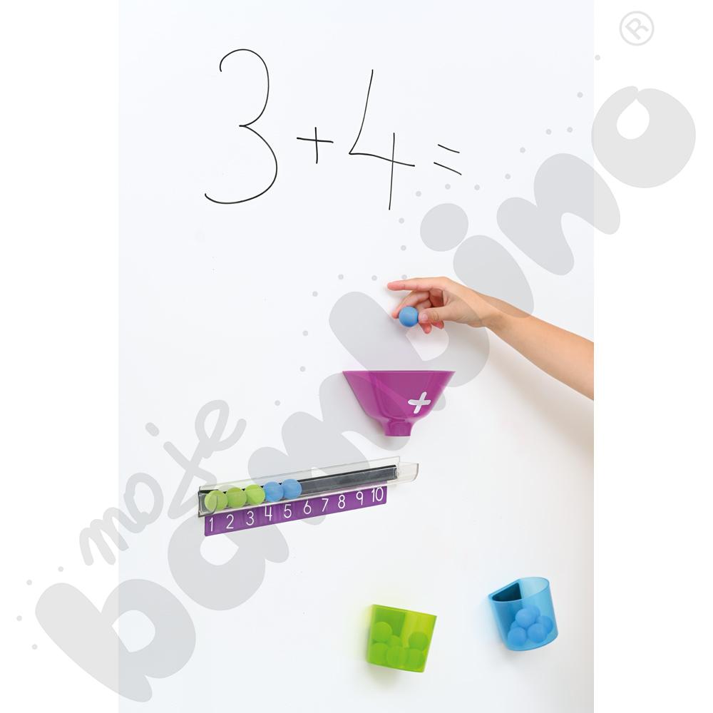 Dodawanie - zestaw magnetyczny