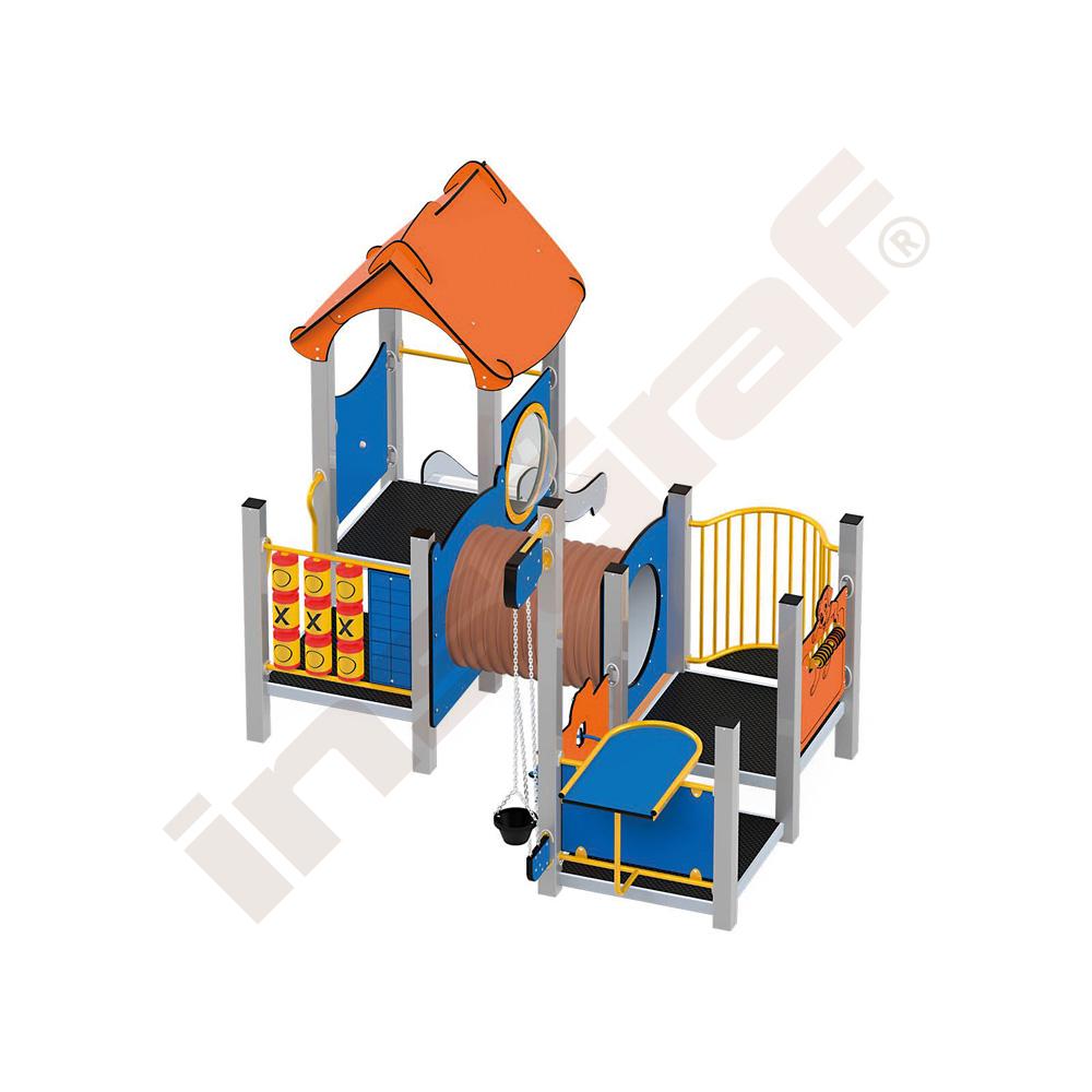 Quadro Baby - sestava 12530, kovové sloupy