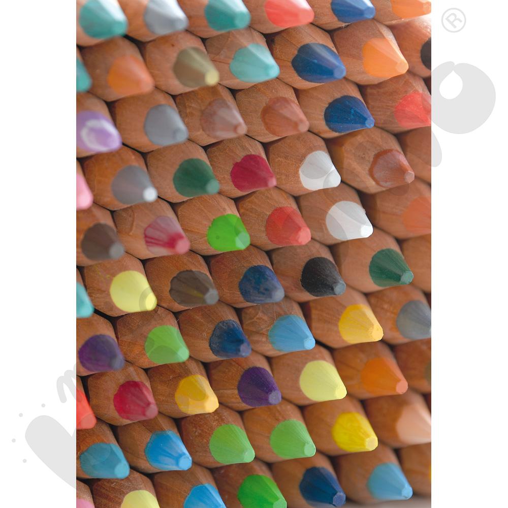 Kredki Color Giants - 96 szt. oprawa drewniana 