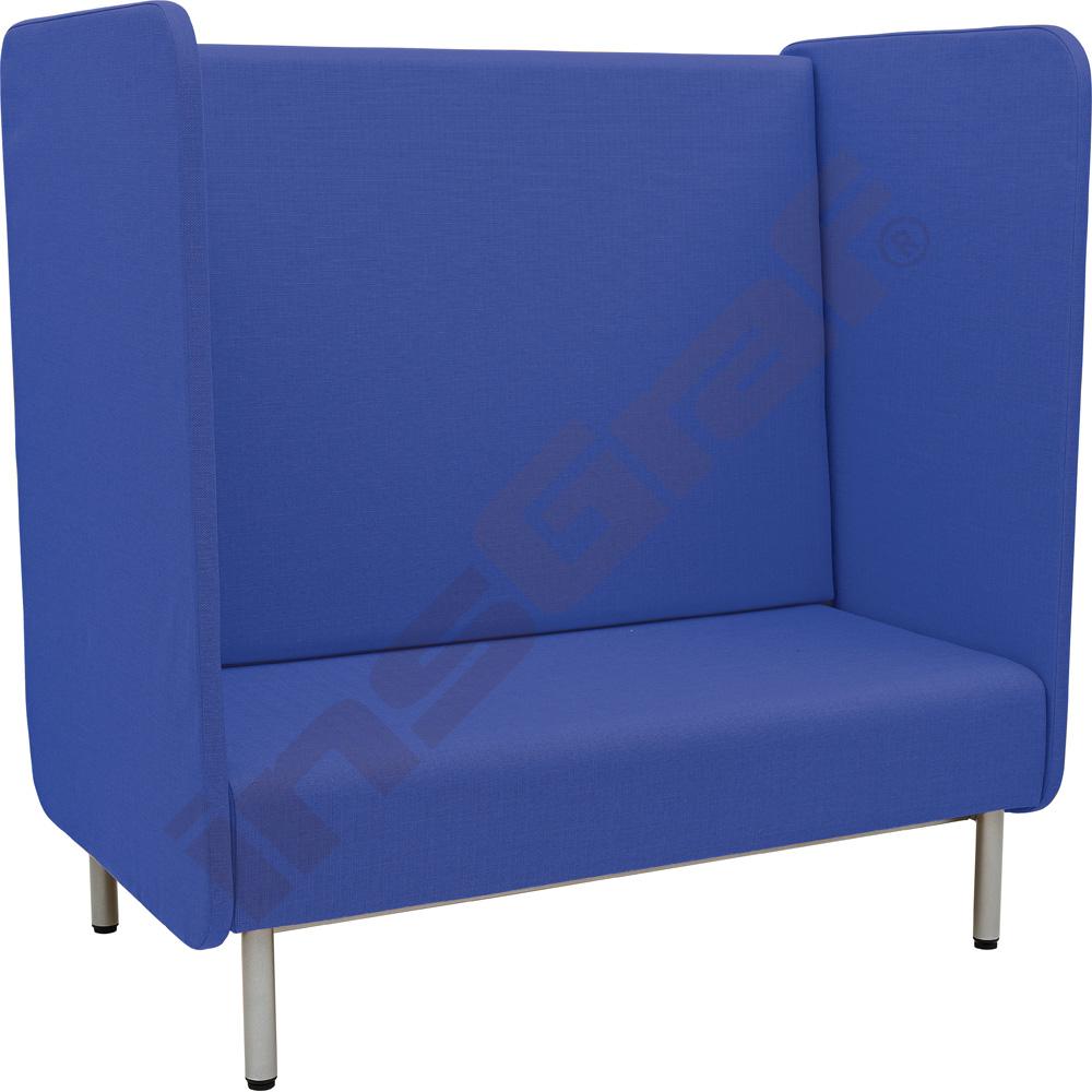 Zweisitzer Inflamea 2, mit Hochlehne - blau