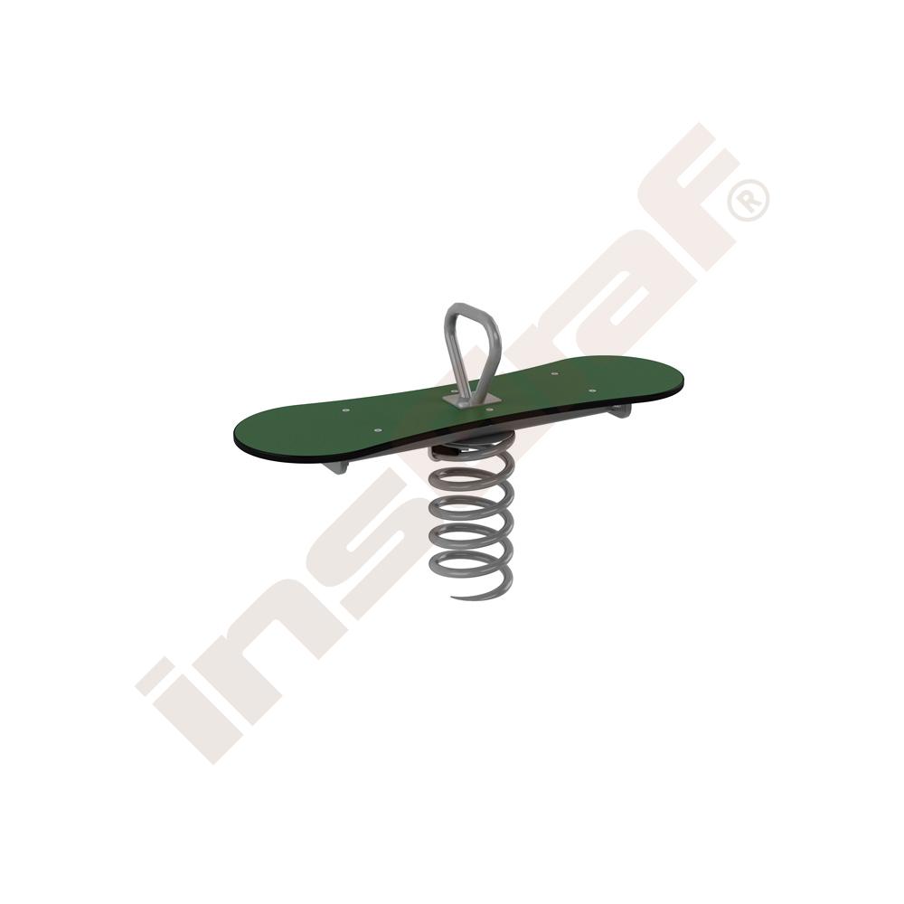 Federwippe Skateboard Rc, Beton-Bodenanker