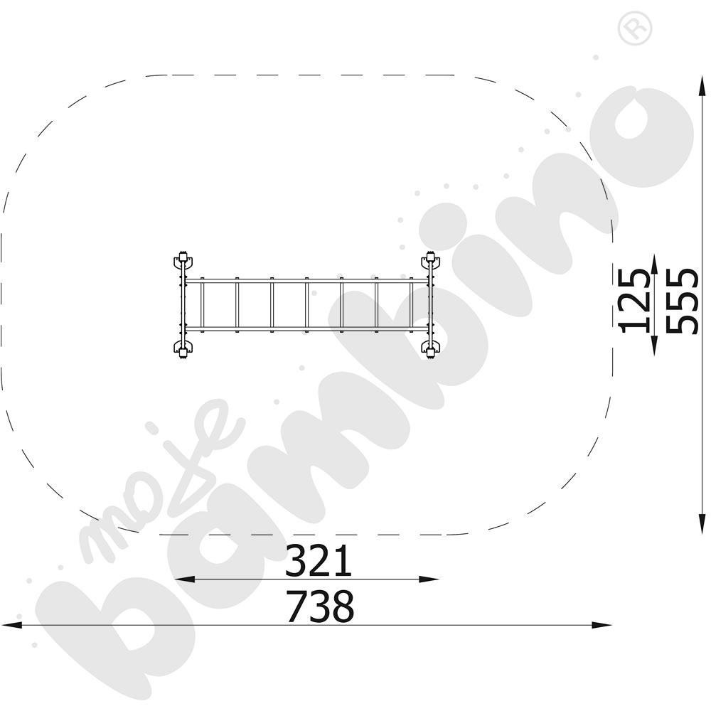 NinjaWorkout Master - Drążki gimnastyczne