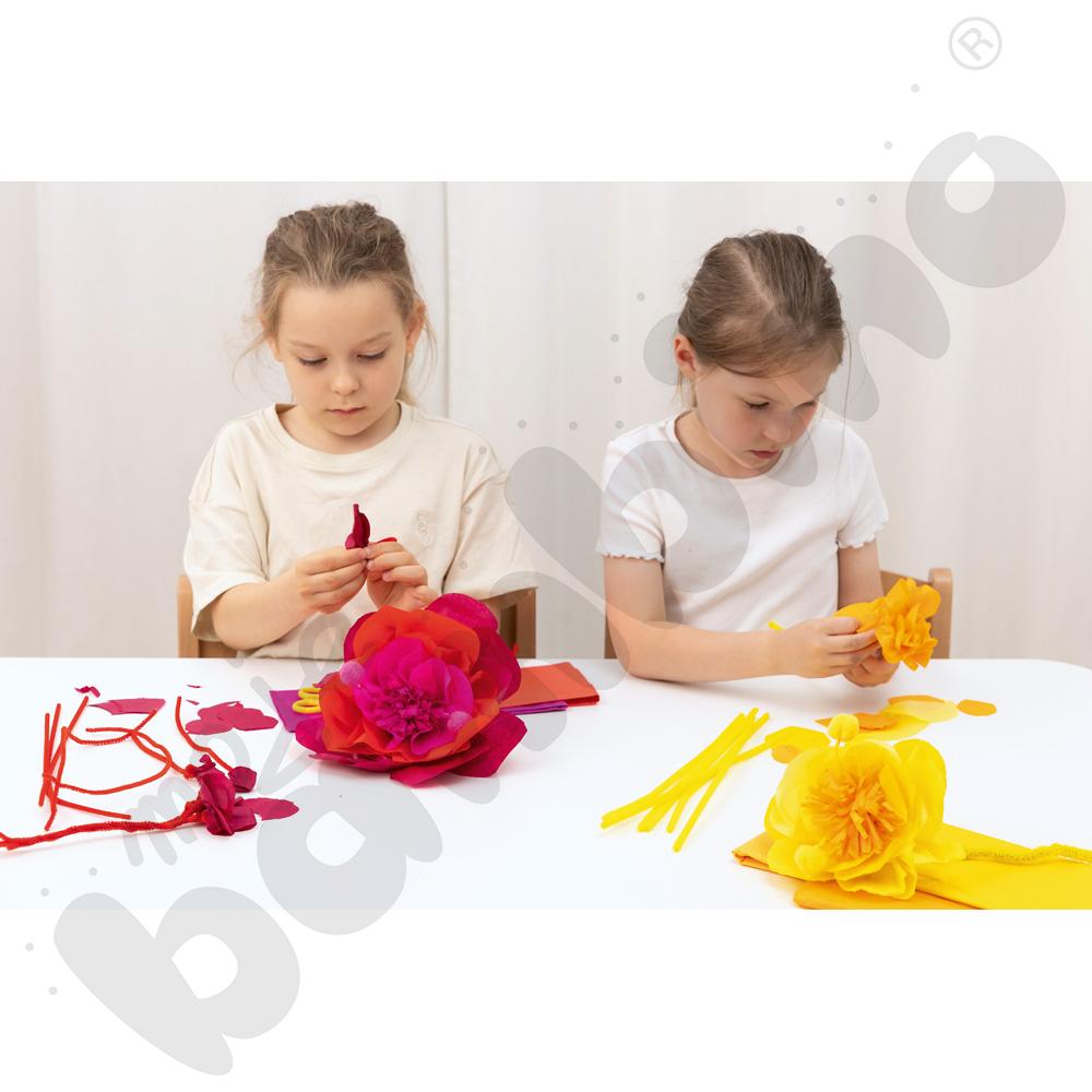 Bibuła 50 x 70 cm tonacja żółta