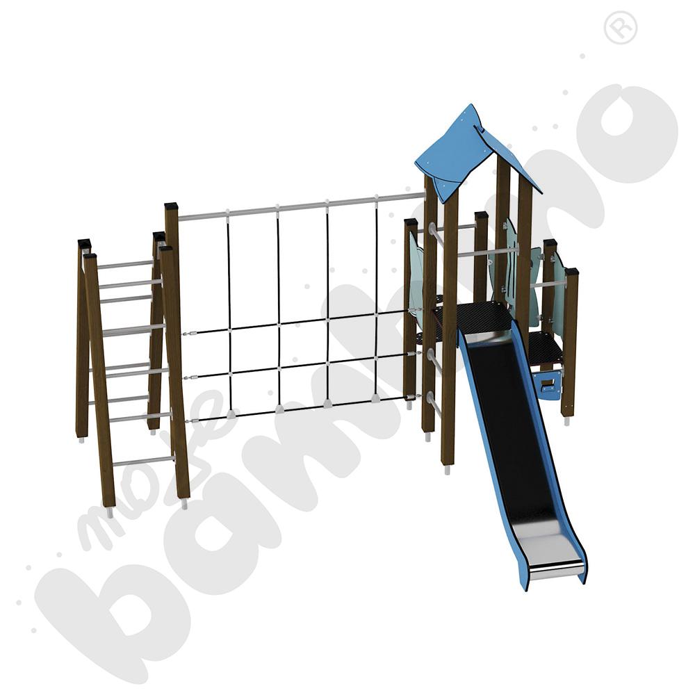 Zestaw Urbi 7, słupy drewniane B