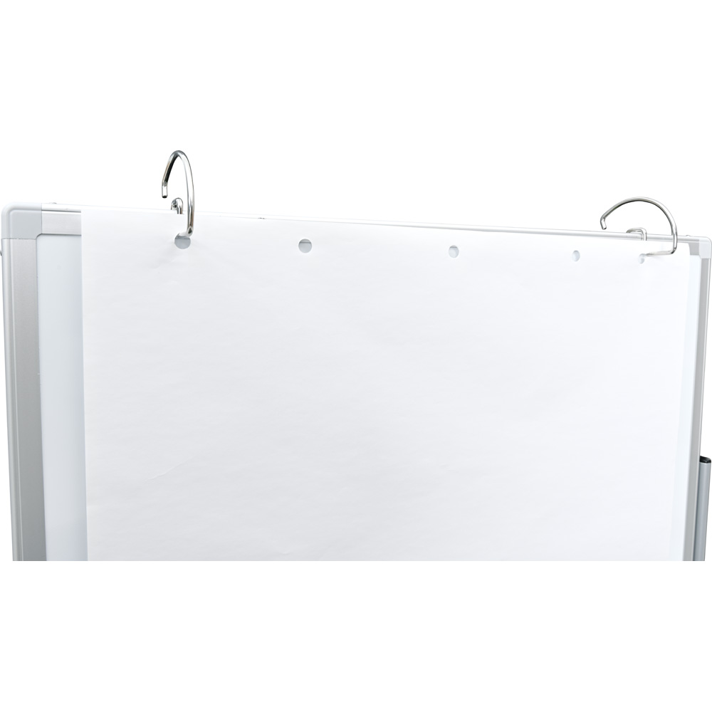 Mobilná, magnetická, nasucho stierateľná tabuľa 75 x 100 cm - zelené úložné boxy