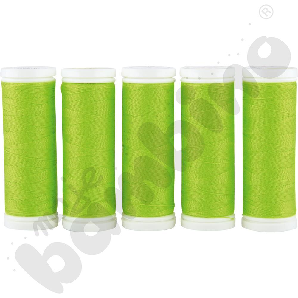 Zestaw nici Talia - limonkowych, 5 szt.