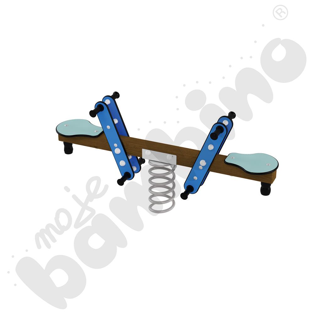 Ważka na sprężynie Urbi B na podstawie betonowej