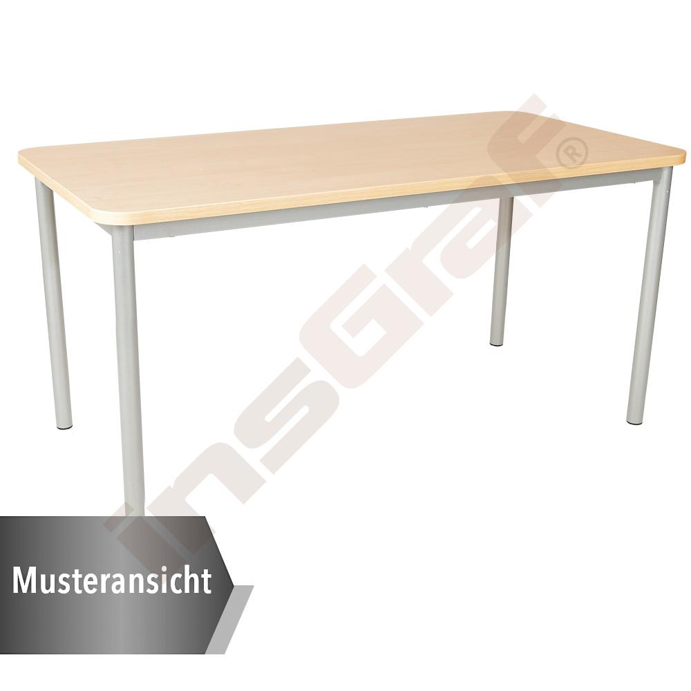 MILA Tisch 6, 140 x 70 cm, TH 76 cm - Buche