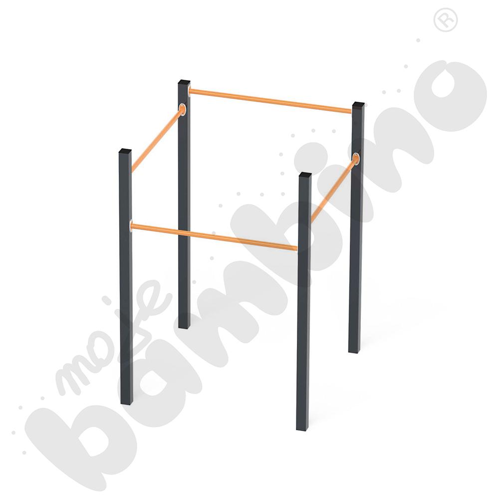 Street workout drążki Yellow