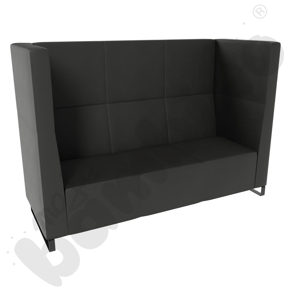 Sofa Universum 3-os. wys. 133 cm, 2 boki średnie, tkanina MT01