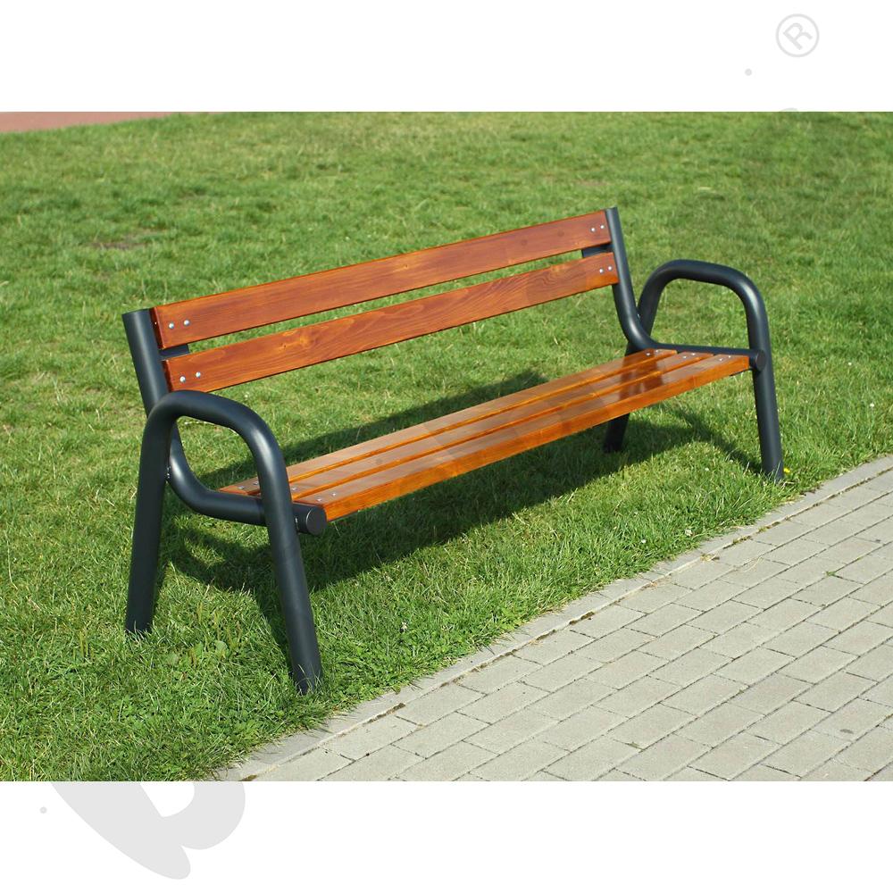 Ławka Spartan z oparciem