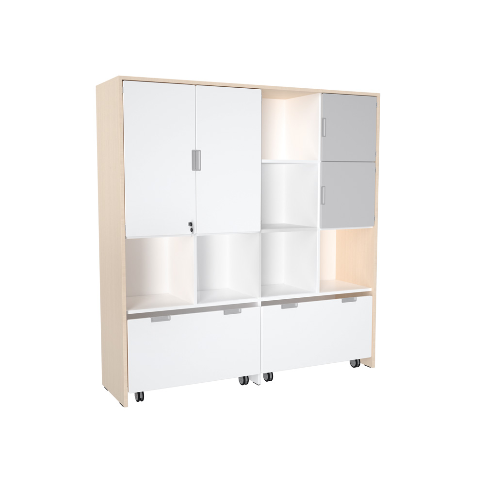 Quadro - zostava 240, korpus javor