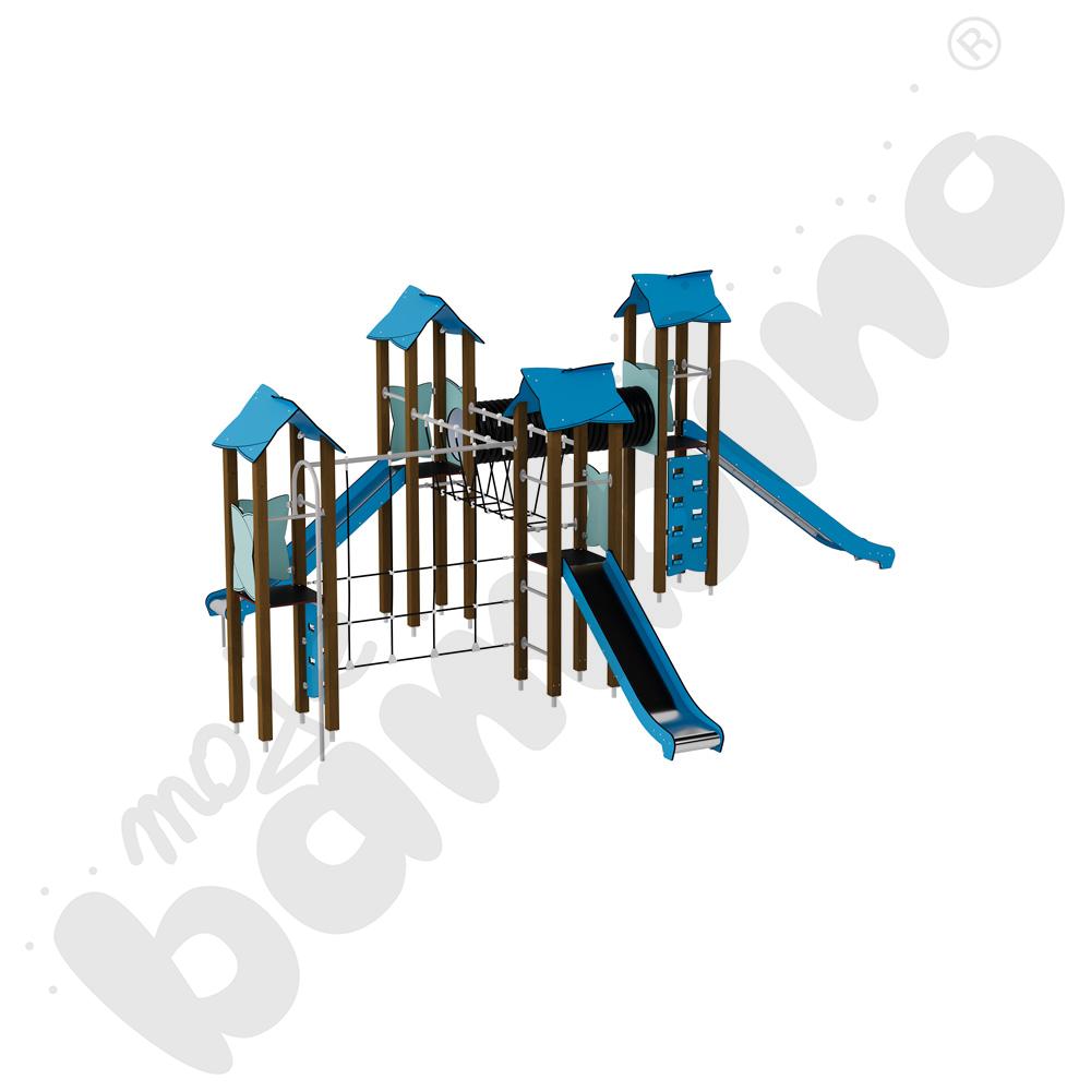 Zestaw Urbi 10, słupy drewniane B