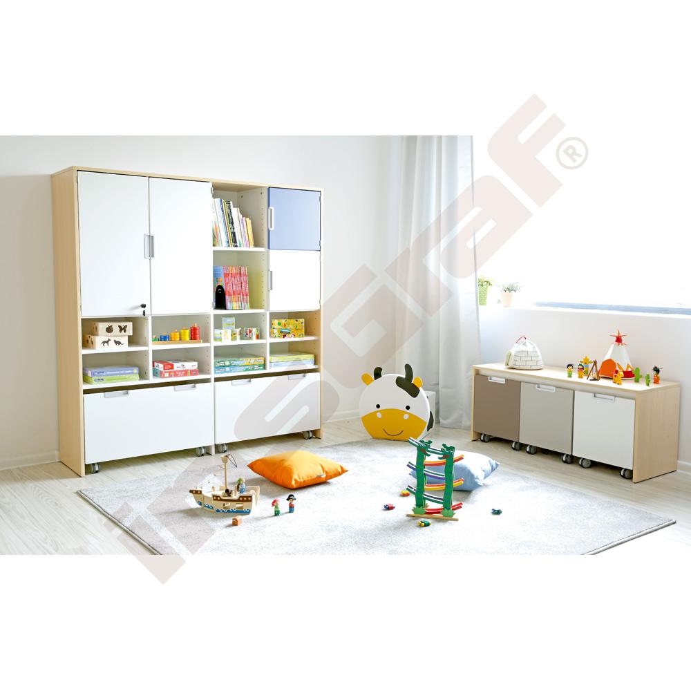 Quadro - malý zásobník- bílý