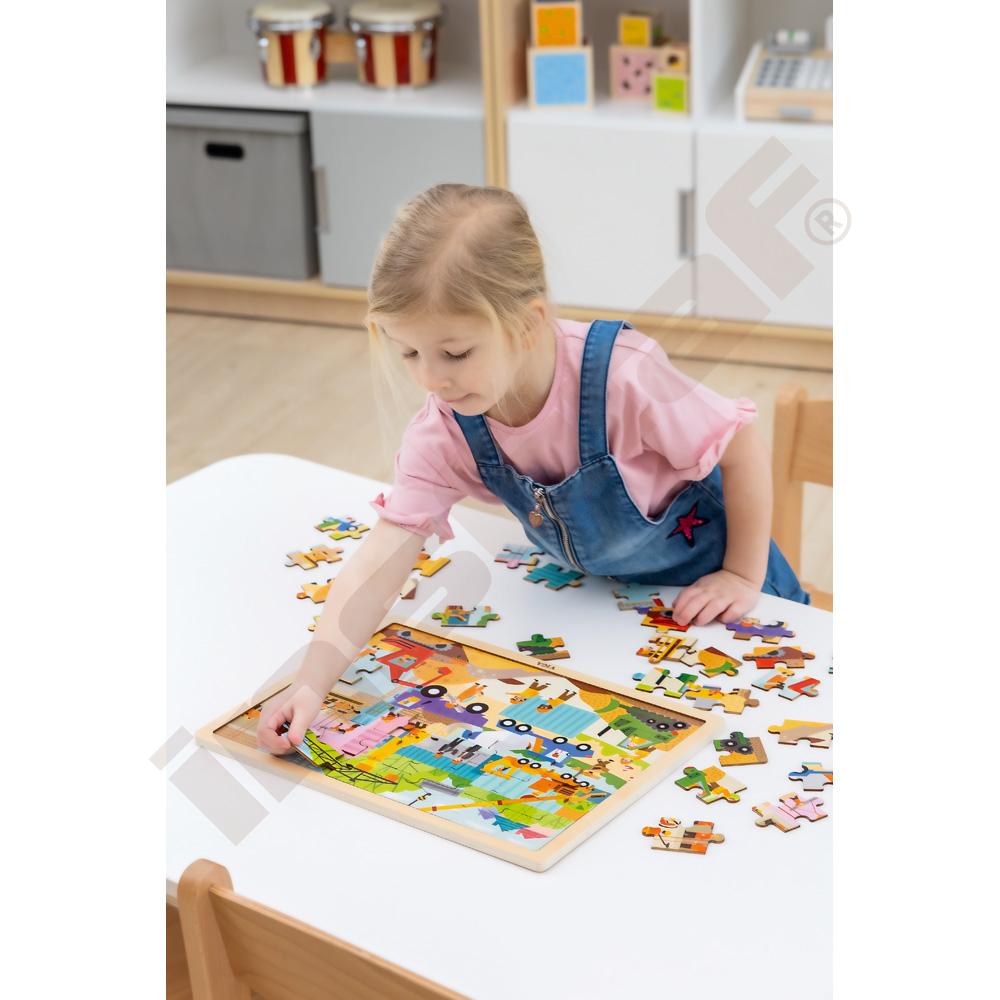 Puzzle Stavba, 48 dielov