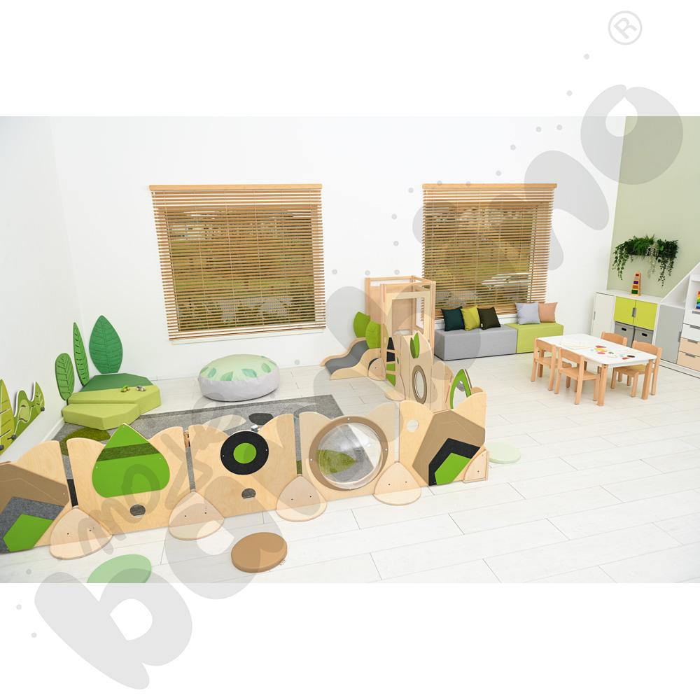 Parawan Flora 8 z drzwiami