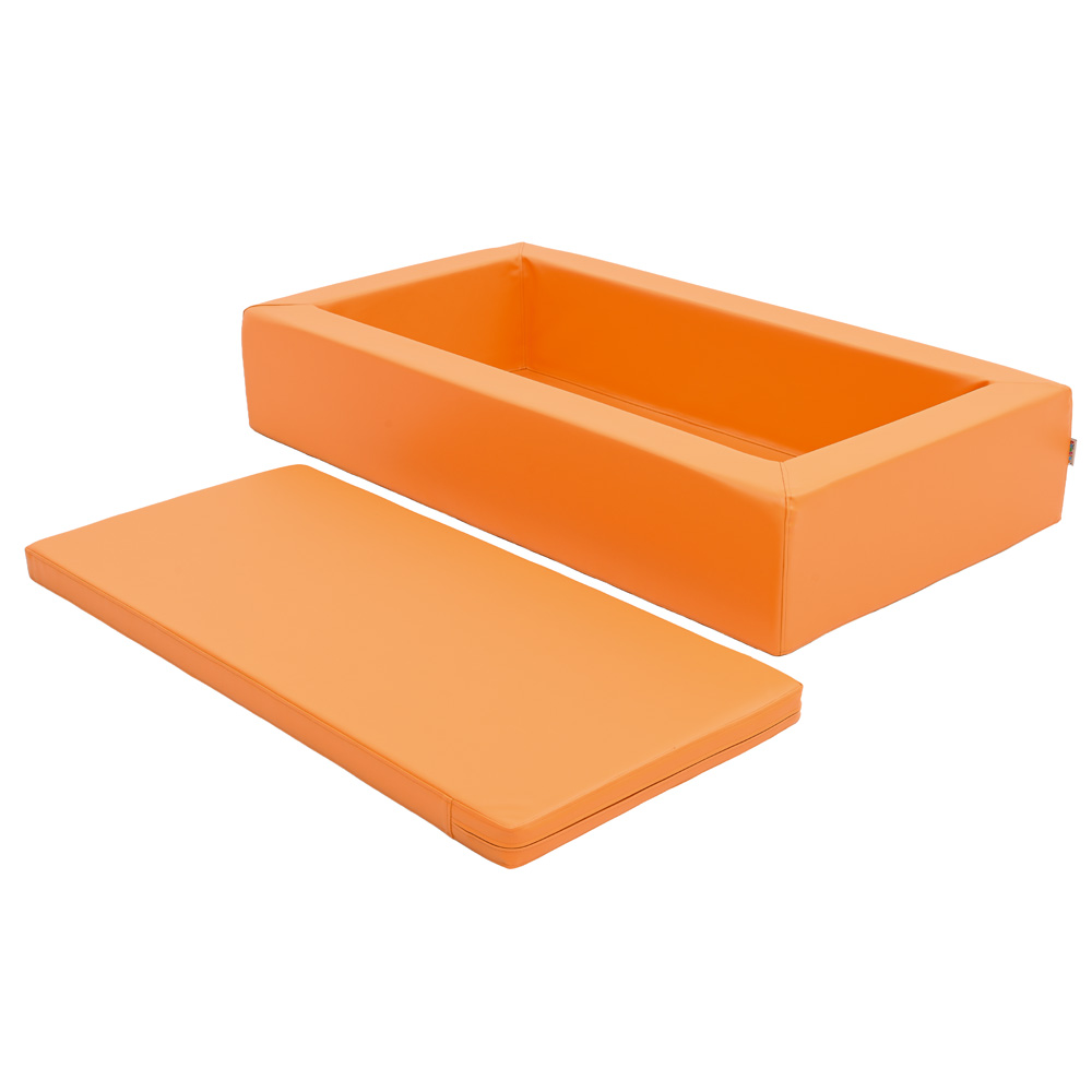 Farebná molitanová postieľka - oranžová