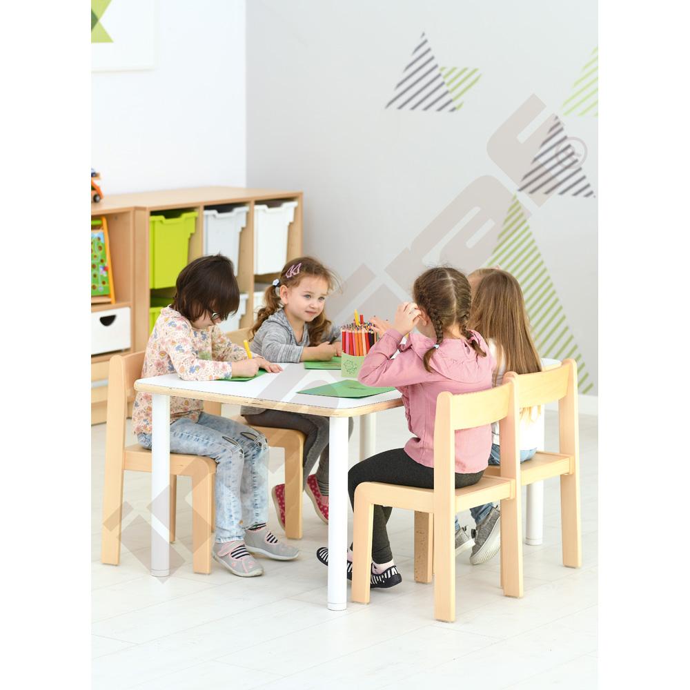 Pracovní deska Flexi 120 x 60 obdélníková - bílá