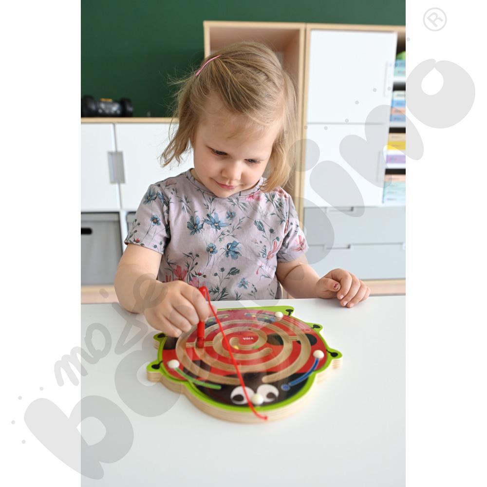 Magnetyczny labirynt - biedronka