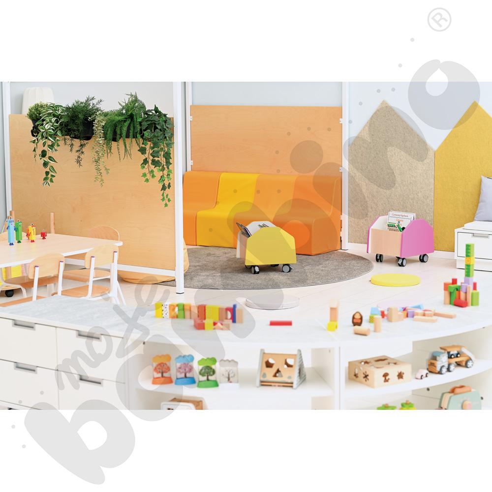 Kanapa piankowa szeroka - Słoneczna